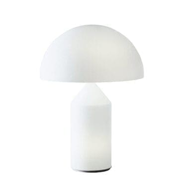 Oluce - Lampada da tavolo Atollo 237 Vetro H50