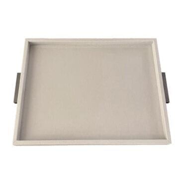 Giobagnara - Vassoio Deco Tray Rectangular Grigio