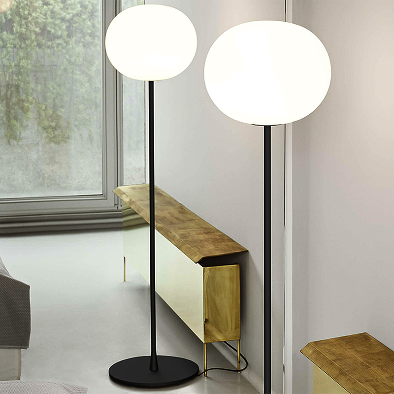 Flos - Lampada da terra Glo-Ball F2 nero opaco