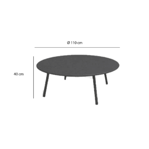 Roda Tavolino Piper 012 longho design palermo dimensioni