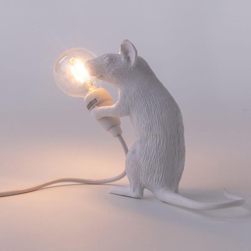 Seletti - Lampada da tavolo Mouse Lamp Mac - LONGHO