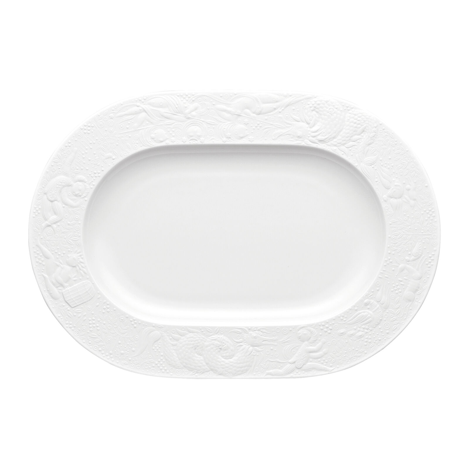 Centrotavola moderno piatto ceramica da tavolo cm 33