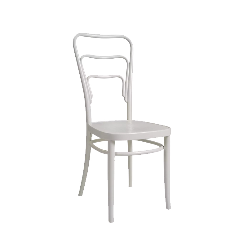 Thonet Sedia Vienna 144 faggio bianco seduta multistrato