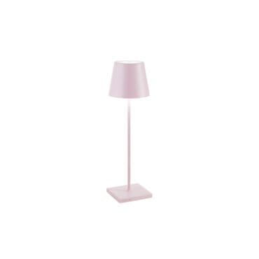 Zafferano - Lampada da tavolo Poldina rosa