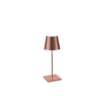 Zafferano - Lampada da tavolo Poldina mini rame