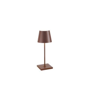 Zafferano - Lampada da tavolo Poldina mini corten