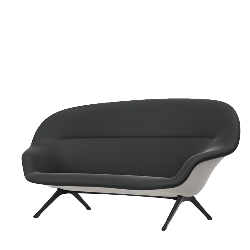 Vitra Divano Abalon sofà verde scuro grigio LONGHO Design