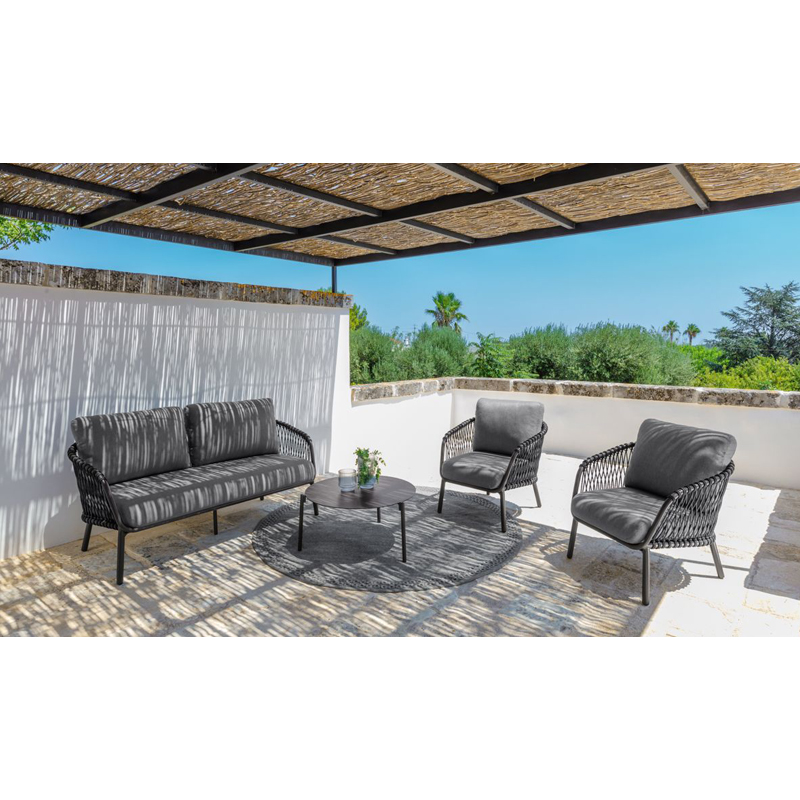 Talenti Set living Abel Charcoal LONGHO Design Concept Store