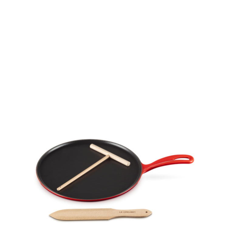 Le Creuset Crepiera rotonda piccola 27 Ciliegia 1 Longho Design Palermo