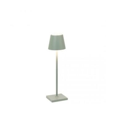 Zafferano - Lampada da tavolo Poldina micro salvia