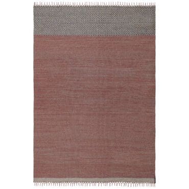 Kristalia – Tappeto Mustache SA large Terracotta brown