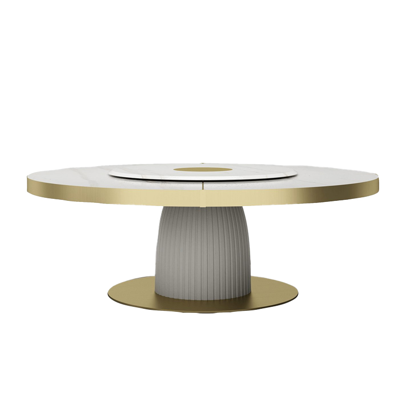 Lazy Susan Con Ventose - Organizer Girevole 360° Per Spezie E Condimenti - Bianco