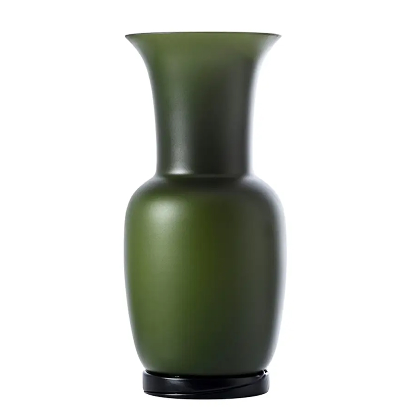 Ivyline Vaso per piante, in ceramica, verde, medio
