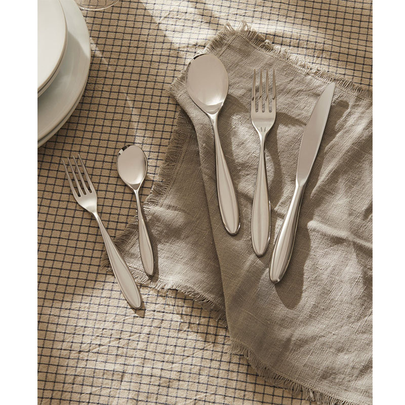 Forchette Da Dessert Alessi Itsumo - Acciaio Inox 18/10, Design Naoto Fukasawa, 6 Pezzi - Foto 11