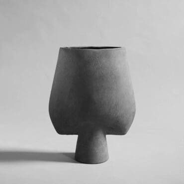 101 Copenhagen - Vaso Sphere Square grande grigio scuro
