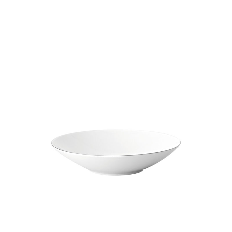 Rosenthal Piatto Da Colazione TAC Gropius Stripes 2.0 - Porcellana 22 Cm, Righe Opache E Lucide