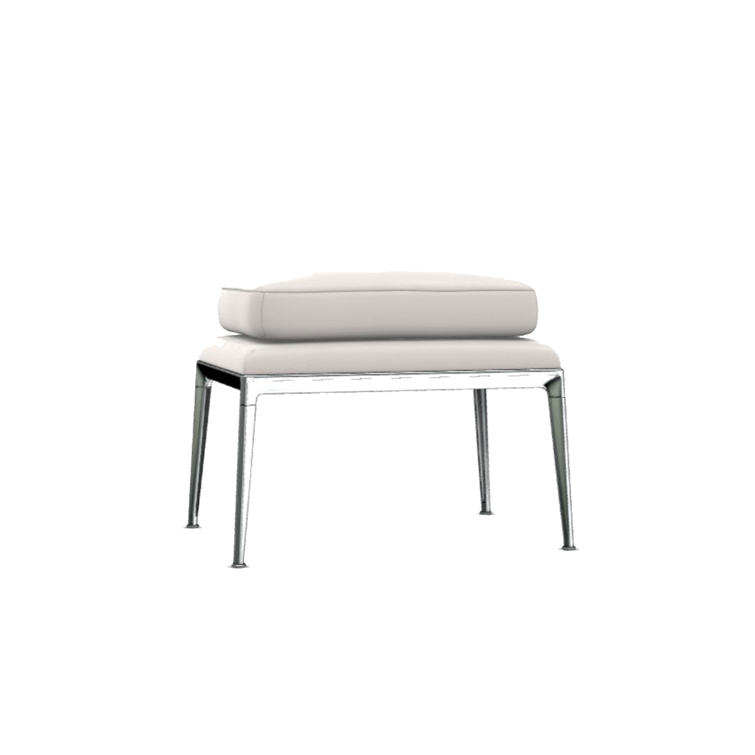 B B Italia Pouf Mirto Indoor Struttura Lucida Pelle Cat Beta LONGHO