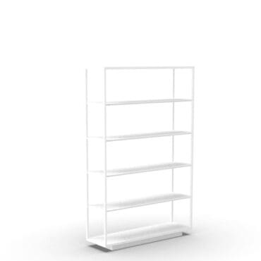 Talenti - Scaffale Tikal magnesit white 120X190