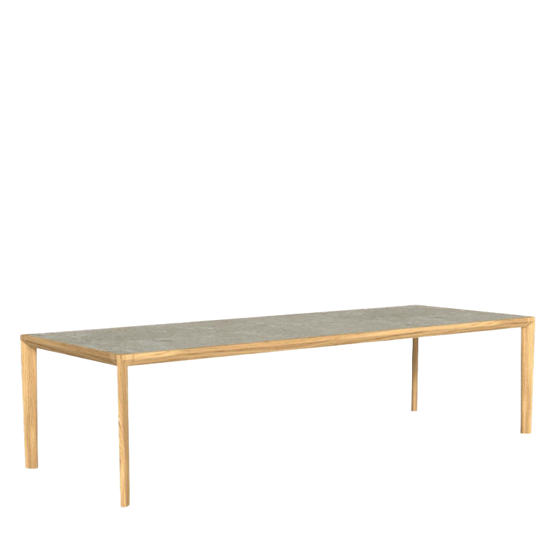 Talenti - Tavolo Da Pranzo Dolcevita D140 Graphite Natural Teak - | Design Concept Store - Foto 11