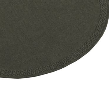 Talenti – Tappeto Tondo Fabric Quadro dark green d200
