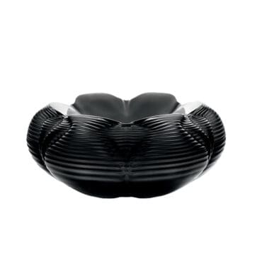 Lalique - Ciotola Fontana Zaha Hadid e Lalique cristallo nero