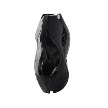 Lalique - Vaso Manifesto Zaha Hadid e Lalique cristallo nero