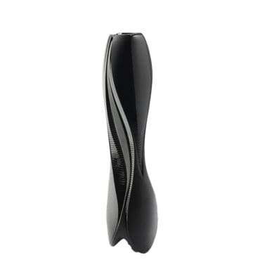 Lalique - Vaso Visio Zaha Hadid e Lalique cristallo nero