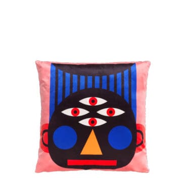 Qeeboo - Cuscino Oggian Face