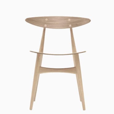 Carl Hansen & Søn - Sedia CH33T rovere olio bianco