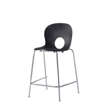 Rexite - Sgabello medio Olivia antracite set 2Pz