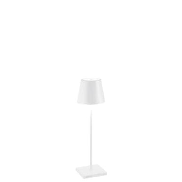 Zafferano - Lampada da tavolo Poldina bianco