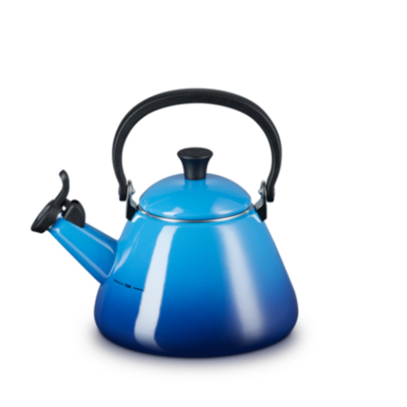 Le Creuset Bollitore Fischio 1,8L – Acciaio Smaltato Colore Marsiglia (Blu), Per Tutte Le Cucine - 2