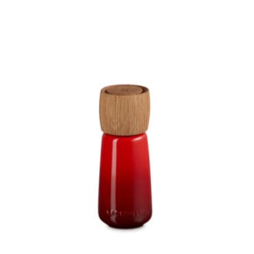 Le Creuset - Macina Pepe in Gres Vetrificato e Legno H17 Ciliegia