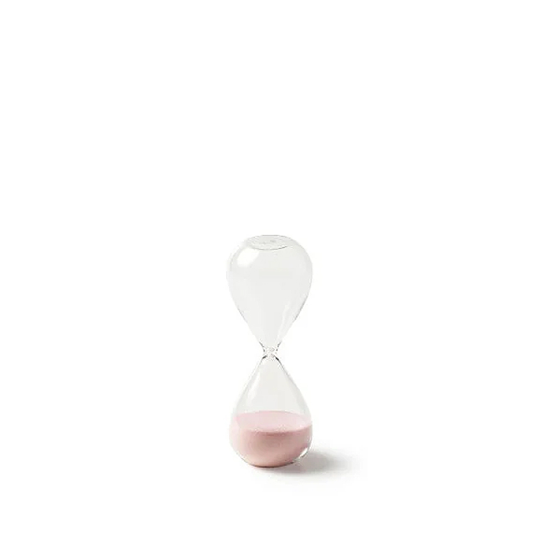Clessidra a ventosa per doccia, 2 minuti, conto alla rovescia, senza batterie, divertente accessorio da bagno (rosa