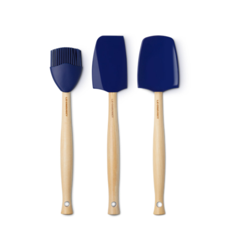 Le Creuset - Set 3 Spatole Craft Azure Blu - | Design Concept Store