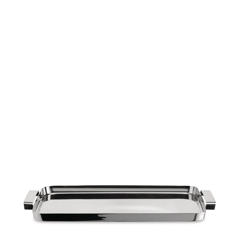 Modern Day Accents Vassoio Lungo Barco 8791 In Alluminio Argento, XXL - 4