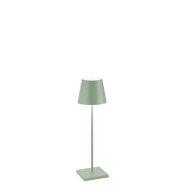 Zafferano - Lampada da tavolo Poldina salvia