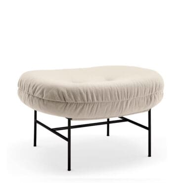 Knoll - Perron Bun Ottoman Onyx ultra opaco