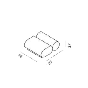 Desalto Pouf Roller grande Longho Design Palermo