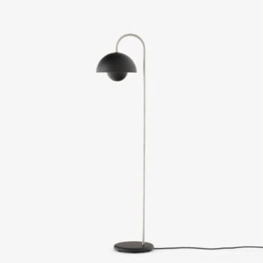 E Tradition Lampada da terra Flowerpot VP12 matt black longho design palermo