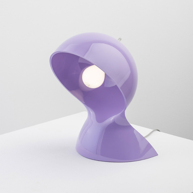 Artemide Lampada da tavolo Dalù lilla 00 Longho Design Palermo