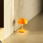Louis Poulsen Lampada da tavolo Panthella 160 Opaque Orange 2 Longho Design Palermo