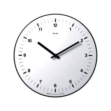 Rexite Orologio Orario bianco Longho Design Palermo