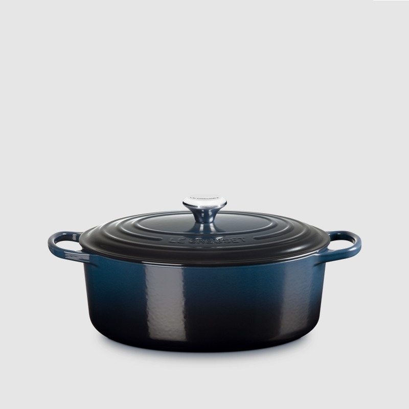 LE CREUSET PADELLA da forno in gres porcellanato piatto ovale cielo blu