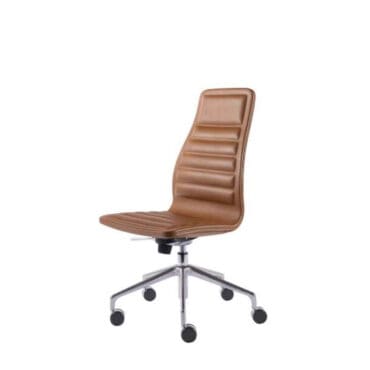 Cappellini Poltrona Lotus Medium con ruote tessuto cat A Longho Design Palermo