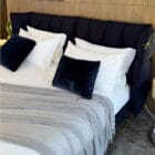 BB Italia Letto matrimoniale Husk 180x200 tessuto cat.Super 1 Longho Design Palermo